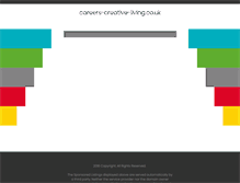 Tablet Screenshot of careers-creative-living.co.uk